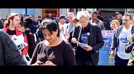 Piers Corbyn joins 'Unite for Freedom' rally in Central London