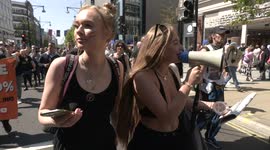 Thousands join anti-lockdown protest in Central London