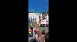 UK: Glazers Out Protest Old Trafford Stadium In Greater Manchester 2