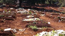 Increasing the number of graves in the cemetery of Vila Formosa in São Paulo
