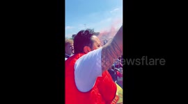 UK: ‘Glazers Out’ Protest Staged Outside Old Trafford Stadium In Greater Manchester 5