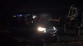Saddleworth and Marsden Moor firefighters use special off road vehicle