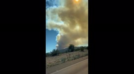 US: Evacuation Order Issued As Flag Fire Erupts Near Kingman, AZ