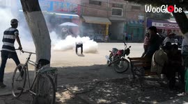 Mexican town sounds like a warzone during exploding hammer festival