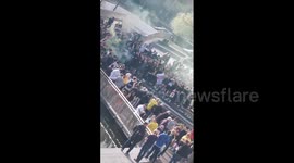 UK: Watford Fans Celebrate Premier League Promotion
