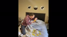 Here's how this woman gets picture-perfect shots of her adorable dog