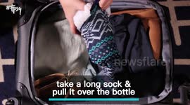 Tipsy tips: preventing liquor from breaking while traveling