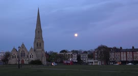 Pink Supermoon Over Blackheath