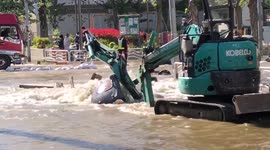 Japan water main breaks, causes massive flooding in Eastern Tokyo