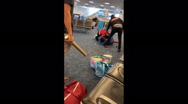 Brawl breaks out at Miami airport over standby seats