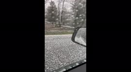US: Low-Pressure System Brings Pea-Sized Hail To Northeastern Wisconsin