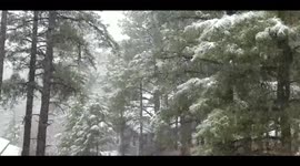 Arizona slammed with late-season April snow