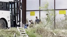 Undocumented immigrants arrested by Border Patrol on Texas-Mexico border