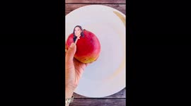 Artist recreates activist and politician Alexandria Ocasio-Cortez using just food