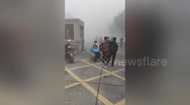 Chinese pupils evacuated from school as chlorine leaks from nearby water supply plant