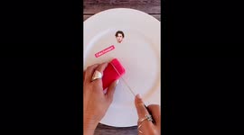 Artist recreates actor Timothée Chalamet using just food