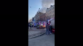 Latvia: Fire Erupts At Hostel In Riga, 8 Reported Dead