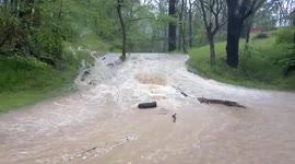 US: Severe Weather Brings Heavy Flooding To Northwest Arkansas 2
