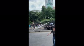 Colombia: ESMAD Use Tear Gas And Water Cannon To Disperse Protesters 2