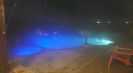 Texas resident's home battered by huge hailstones as storm passes over state