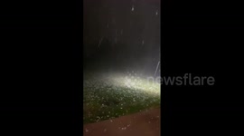US: Golfball To Baseball-Sized Hail Hit Parts Of Texas, Oklahoma 9
