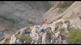 Drone base jumps italy 2019
