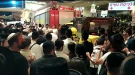 Israel stampede: Moment first responders rush to scene of tragedy