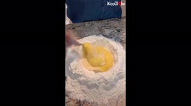 'Mouthwatering Montage of Texan Making Tasty Pasta from Scratch'