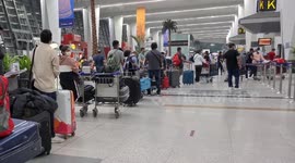 Watch Delhi airport react to news that US is banning travel from India due to 'double mutant' COVID