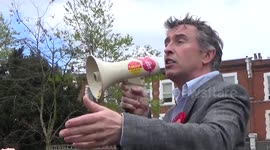 Steve Coogan forgets his party while on Labour campaign