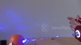 Iron Man fan creates working laser hand