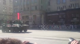 Preparation for the parade