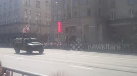 Preparation for the parade