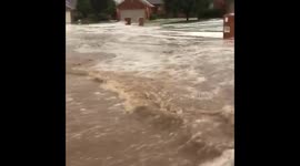 Moore, OK Flooding May 8, 2015 6:00pm