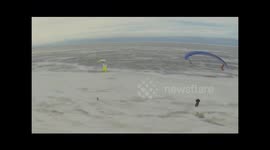 Dramatic Paraglider Accident