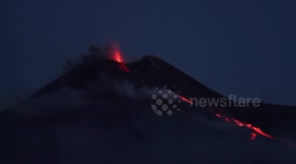 Strombolian eruptions from Mount Etna