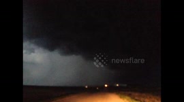 Severe thunderstorm in Nebraska