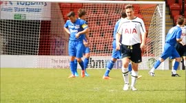Mark Wright plays charity football match