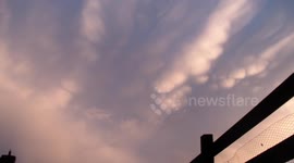 Stunning Mammatus Passage  - N. Ireland - May 18th 2015 (Vid1)