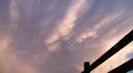Stunning Mammatus Passage  - N. Ireland - May 18th 2015 (Vid2)