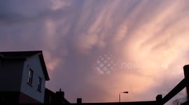 Stunning Mammatus Passage  - N. Ireland - May 18th 2015 (Vid 3)