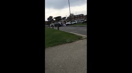 Road rage street fight - CHISLEHURST, LONDON