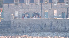 House of Dragon, Filming break at St Michaels Mount Cornwall UK, Emma D`arcy, Fabien Frankel, Paddy Considine and others.