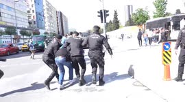 Mass arrests on May Day in Istanbul