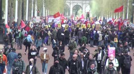 Thousands join Kill The Bill protest in central London