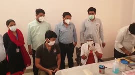 Phase 3 of COVID-19 Vaccination Drive For Youth In Rajasthan, India