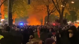 Germany: May Day Protesters Clash With Police In Berlin