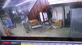 Produce Employee Drops Tomato Boxes and They All Roll On The Floor