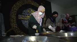 For the first time in the Gaza Strip during the month of Ramadan Deaf initiative bake Gaza to support poor families.