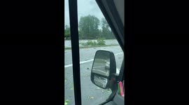 Damage left in Atlanta area from powerful storms in region
